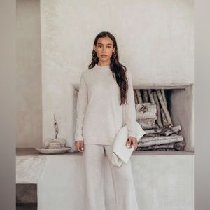 Cult Gaia Mock Neck Sweater